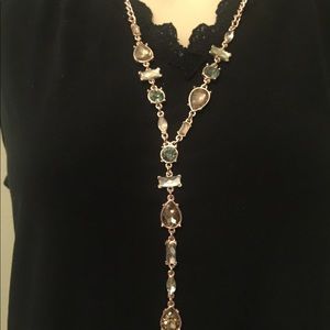 Beautiful multi colored rhinestone y necklace 🥰